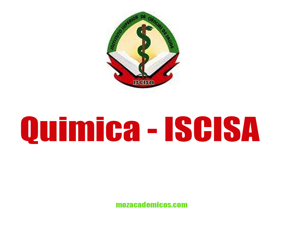 Exames de Admissão de Quimica ISCISA