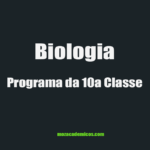 Programa de Ensino-Biologia 10 Classe