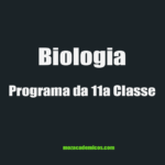 Programa de Ensino-Biologia 11 Classe