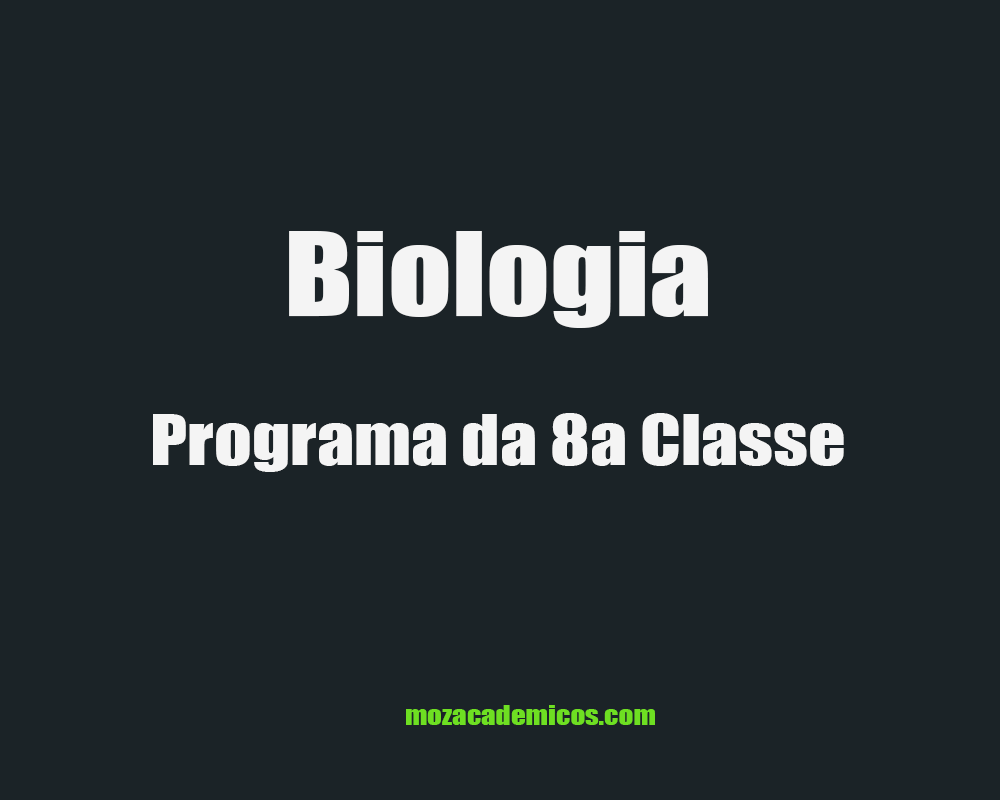 Programa de Ensino-Biologia 8a Classe