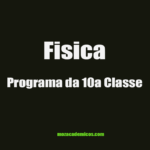 Programa de Ensino - Fisica 10 Classe