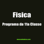 Programa de Ensino - Fisica 11 Classe