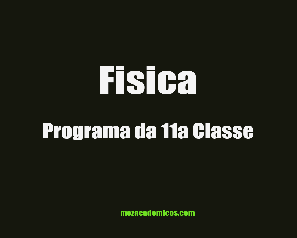 Programa de Ensino - Fisica 11 Classe