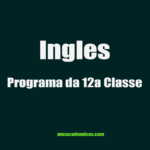 Programa de Ensino-Ingles 12a Classe