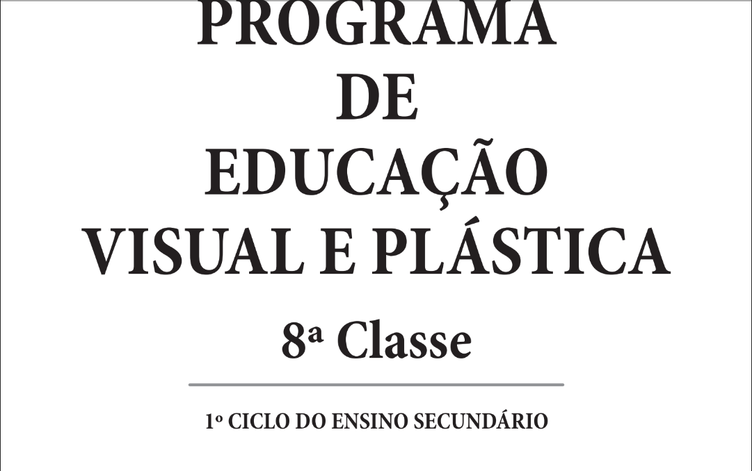 Baixar Programa de Educação Visual e Plástica - 8ª Classe(INIDE) PDF