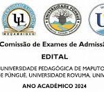 Edital exame de admissão UP em PDF